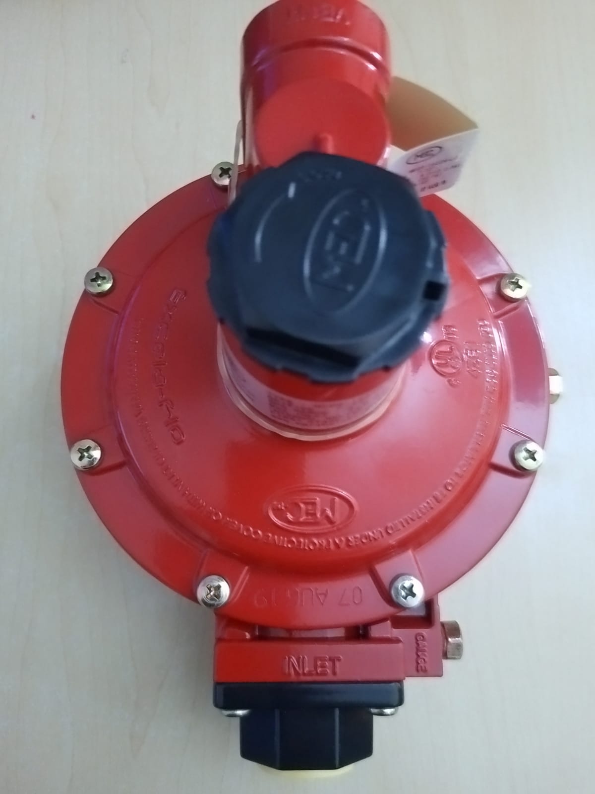 RE1654-Regulator: HP 54kg/Hr 1st Stage 3/4" x 3/4" MEGR 1622H