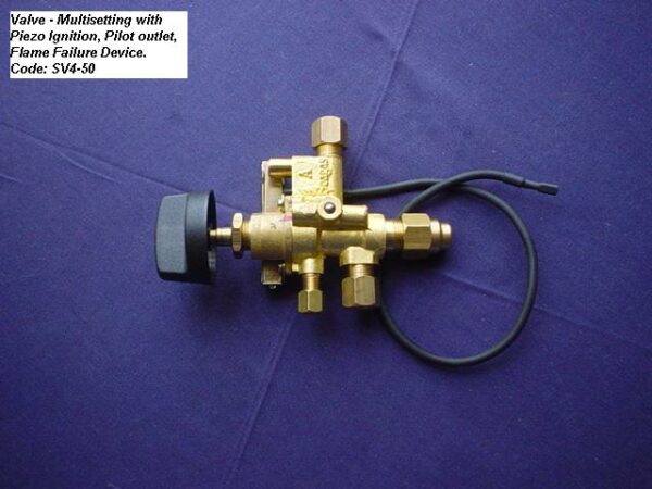 Multisetting Valve with built – in Piezo and Flame Failure Device