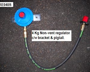 RE040S - Low Pressure Regulator with Bracket and Pigtail