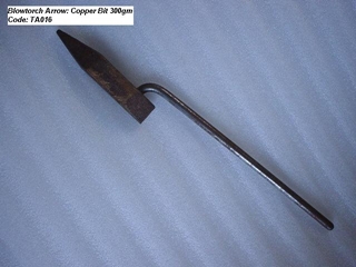 TA016-BLOWTORCH ARROW: COPPER BIT 300gm