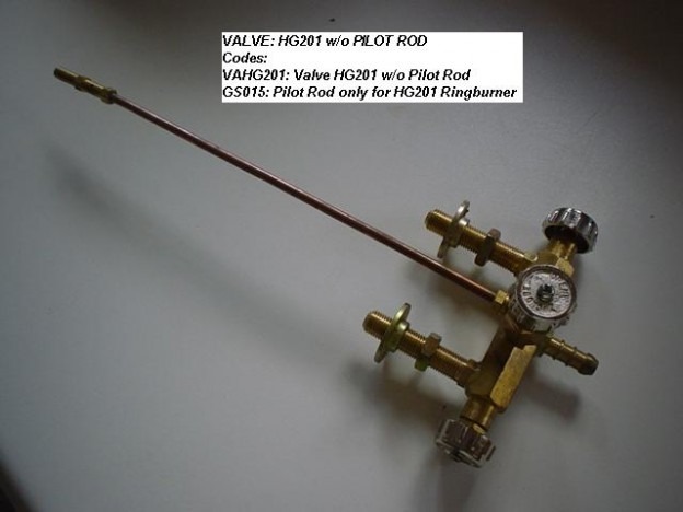 Spare Valves and Harness HG201 Boiling Table