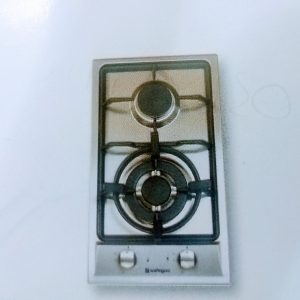 Safegas Hob 2 Burner Stailess Steel - 495MM X 285MM