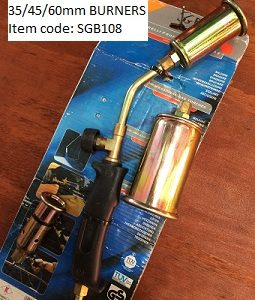 Blowtorch SG: with 35/45/60mm burners