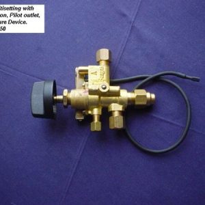 Multisetting Valve with built – in Piezo and Flame Failure Device